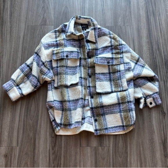 ZARA checked oversized jacket - Picture 5 of 5